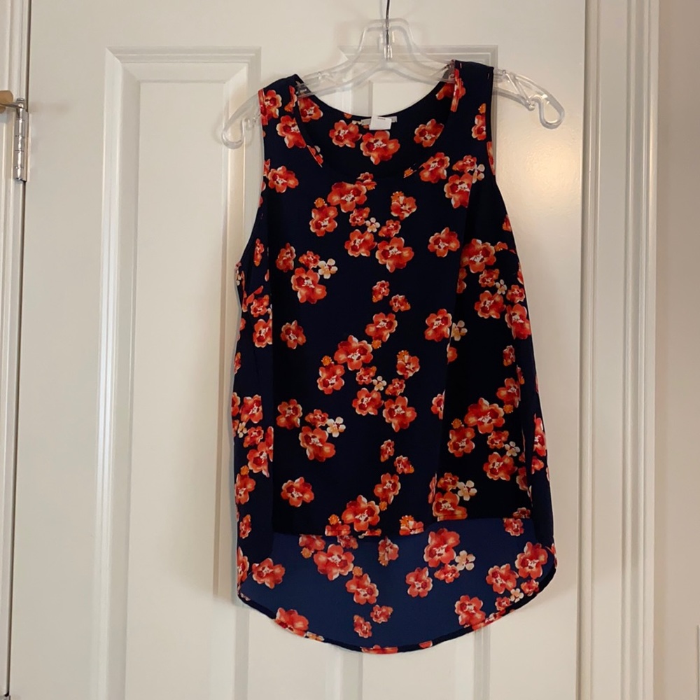 Halogen floral high low top